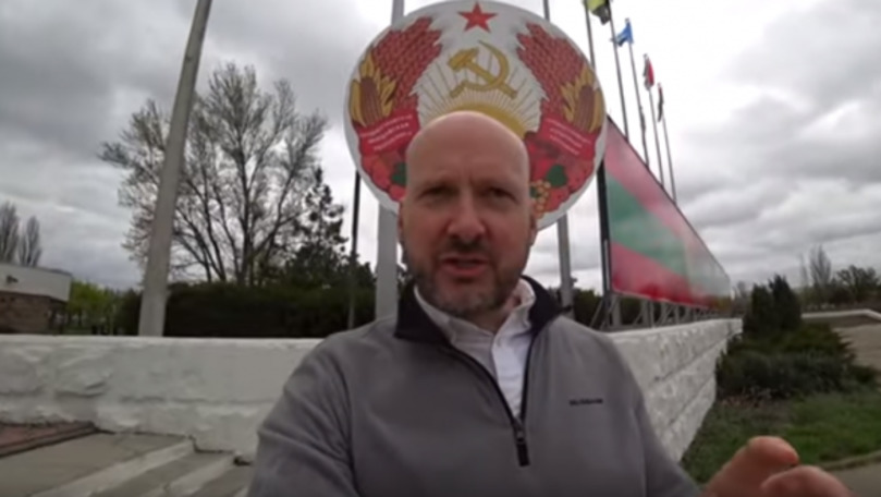Vloggerul englez a vizitat Transnistria: Nu e pe harta Europei