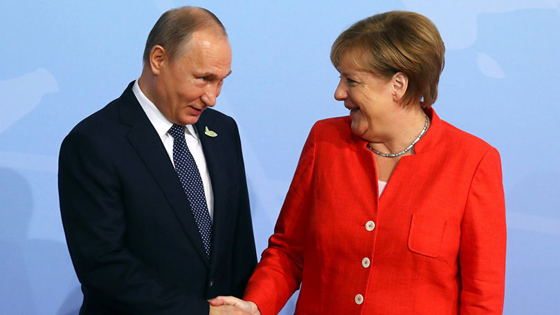 Când Putin şi Merkel se vor întâlni în apropiere de Berlin