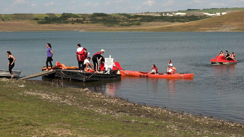 Kayak-canoe cu un judecător: Senzațiile trăite de tinerii din Rîșcani