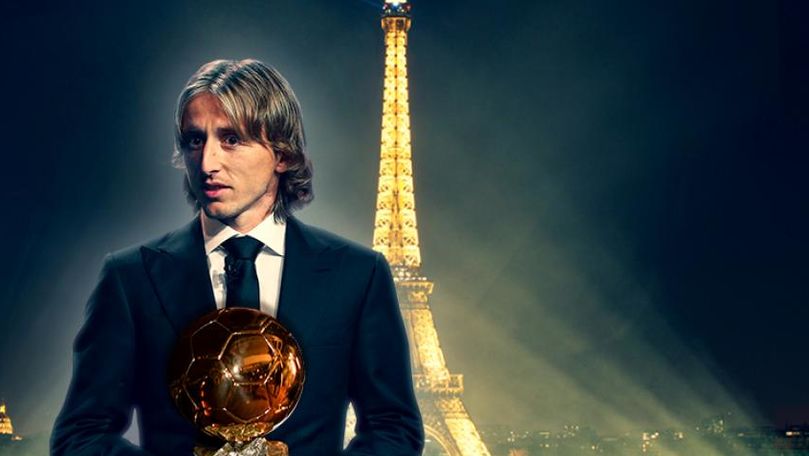 Luka Modric, câștigătorul Balonului de Aur 2018