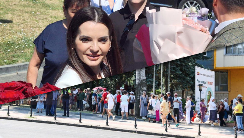 Susținătorii Evgheniei Guțul s-au adunat la Judecătorie: Suntem cu tine