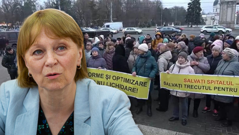 Ala Nemerenco: S-ar putea să-mi fie rușine pentru protestul medicilor