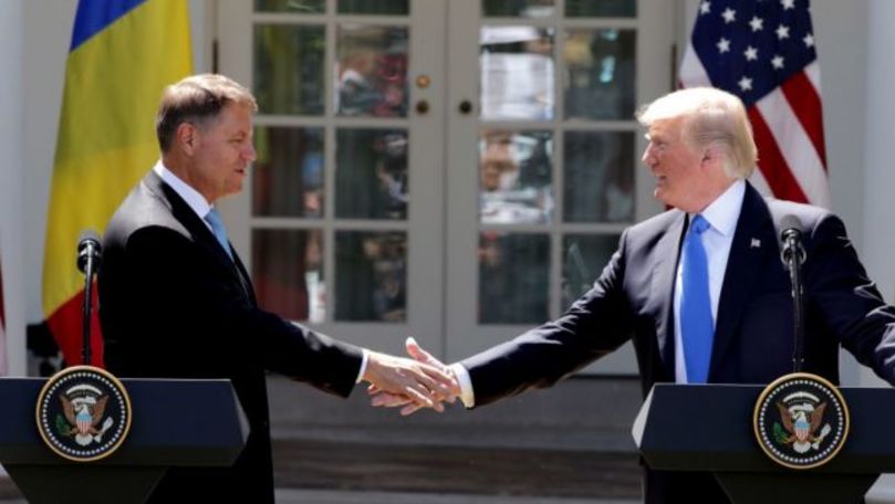 Klaus Iohannis se va întâlni cu Donald Trump la Casa Albă