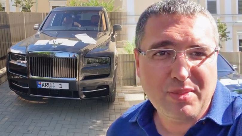 Usatîi își arată Rolls Royce-ul pe Facebook: Costă 341.000 de euro