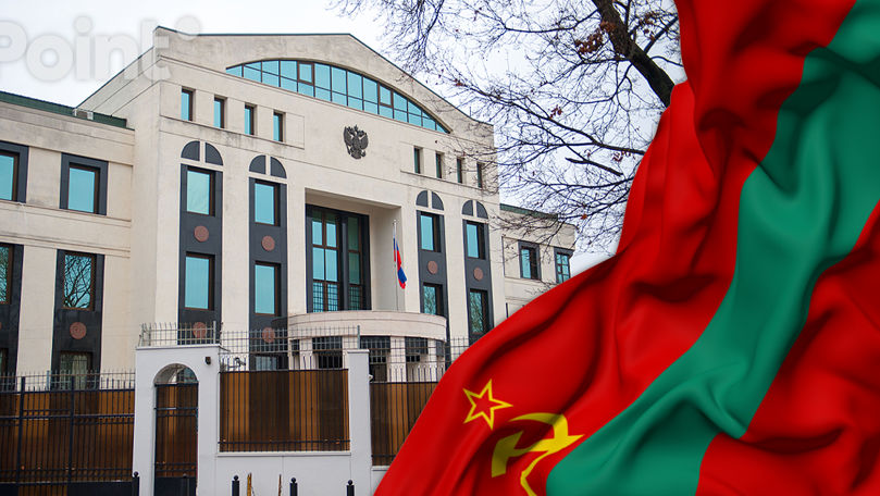 Ambasada Rusiei acuză Moldova, Ucraina și Occidentul colectiv pentru situația din Transnistria.