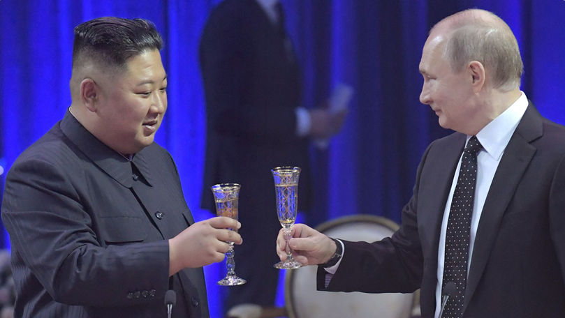Kim Jong-un, mesaj pentru Putin: Poporul rus a obținut un mare succes
