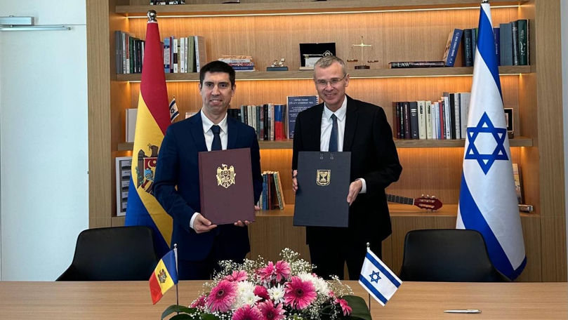 Popșoi, în Israel: A fost semnat un Acord privind cooperarea juridică