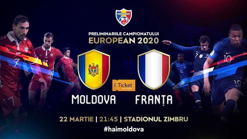 Site-urile, care vând bilete la meciul Moldova- Franța, nu funcționează