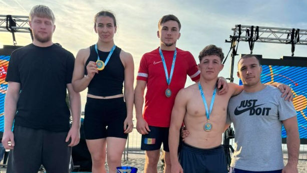 Rîngaci a cucerit Turneul World Series de lupte de plajă din Croația