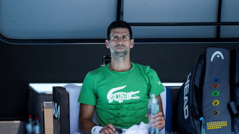 Novak Djokovic așteaptă decizia guvernului care ar putea să-l deporteze