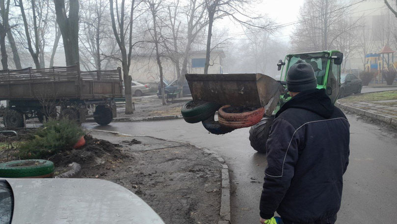 Foișor neautorizat, demontat pe strada M. Sadoveanu din Chișinău