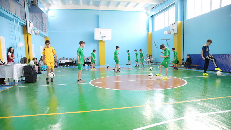 Gimnaziul Dionis Tanasoglu din Chiriet-Lunga are o nouă sală de sport