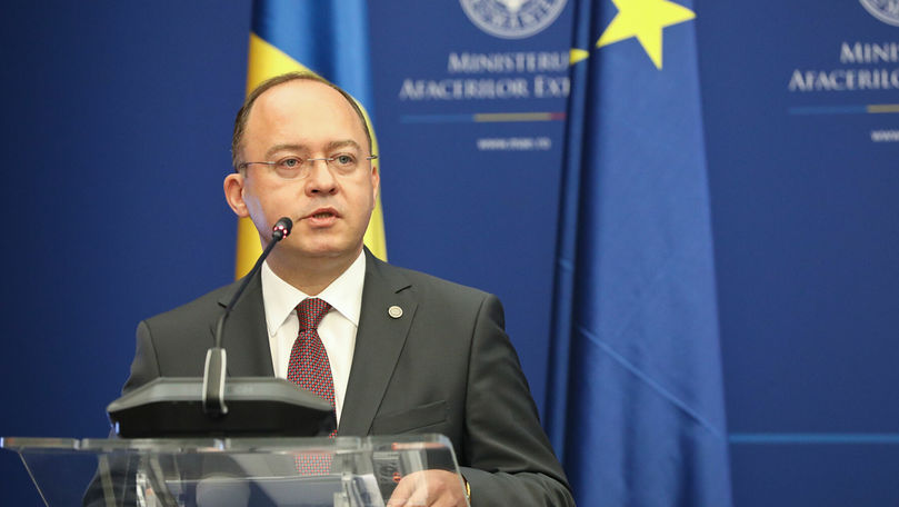 Министр иностранных дел Румынии Богдан Ауреску.