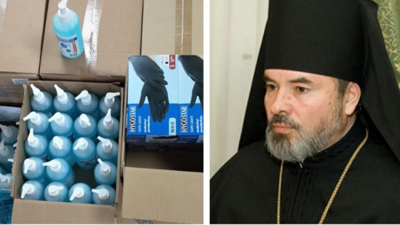 Episcopiile de Bălți și Fălești au donat 5.400 lei pentru medici
