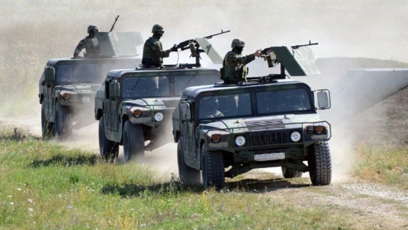 Împușcături la Bulboaca. Militarii au executat trageri de luptă