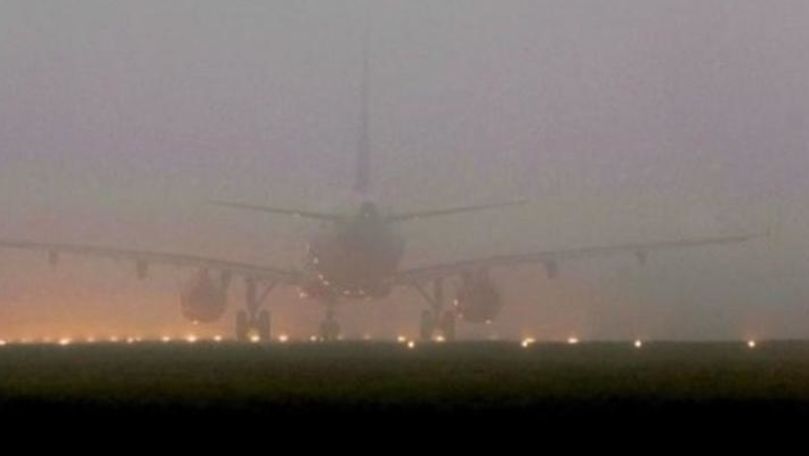 Programul zborurilor, perturbat la Aeroportul Chișinău din cauza ceții