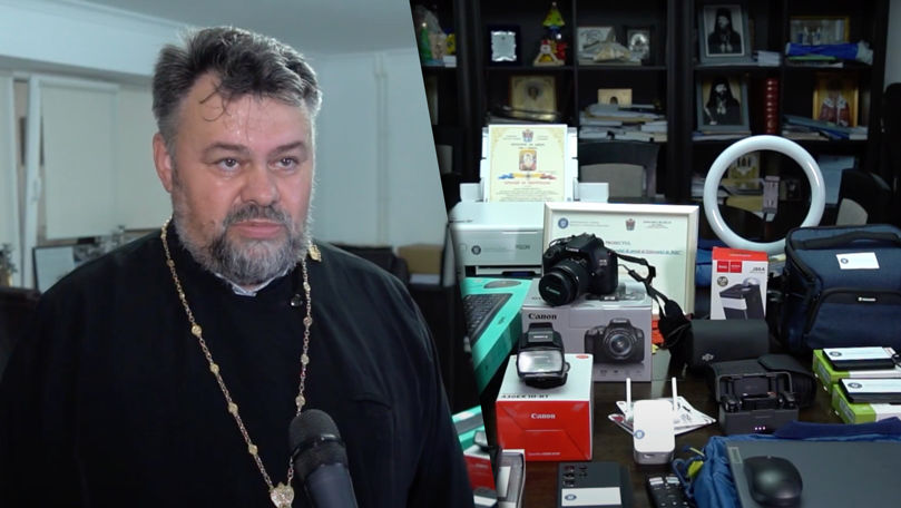Episcopia de Bălți a Mitropoliei Basarabiei, dotată cu echipamente IT