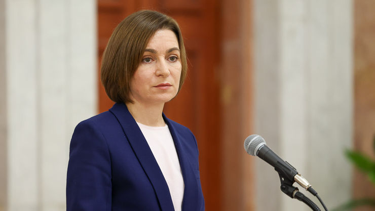 Maia Sandu a condamnat încălcarea spațiului aerian al Poloniei