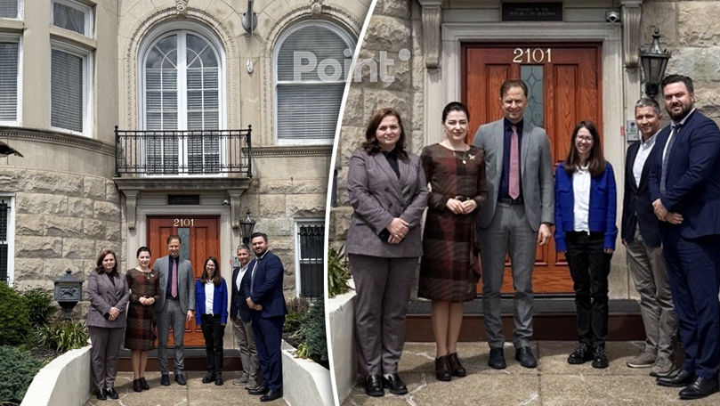 Посольство Молдовы в США вернулось в историческое здание после пожара.