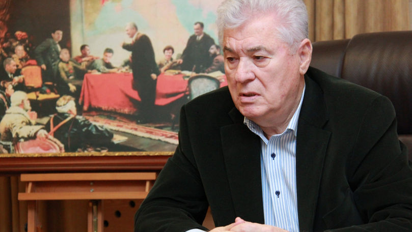 Voronin l-a felicitat pe preşedintele partidului comuniştilor ruşi