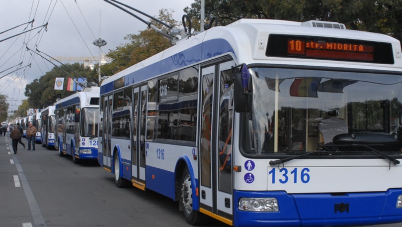 Troleibuzele nu vor circula mâine pe strada Uzinelor