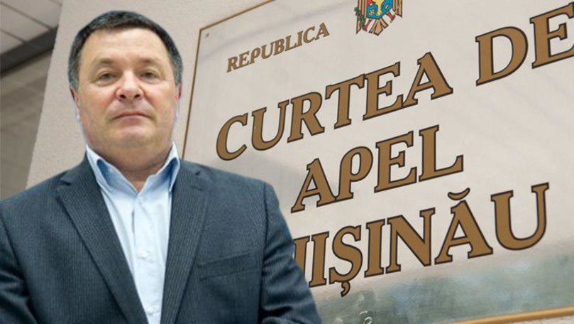 Astăzi expiră mandatul președintelui Curții de Apel Chișinău