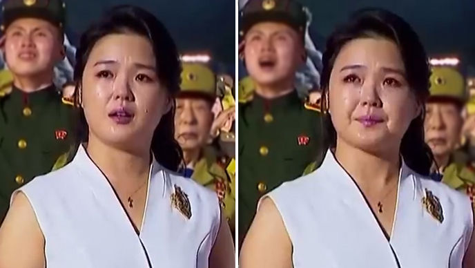 Imagini cu soția lui Kim Jong Un, în lacrimi. Care este motivul