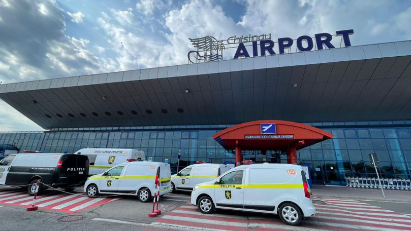 A doua alertă cu bombă de la Aeroportul Chișinău este falsă