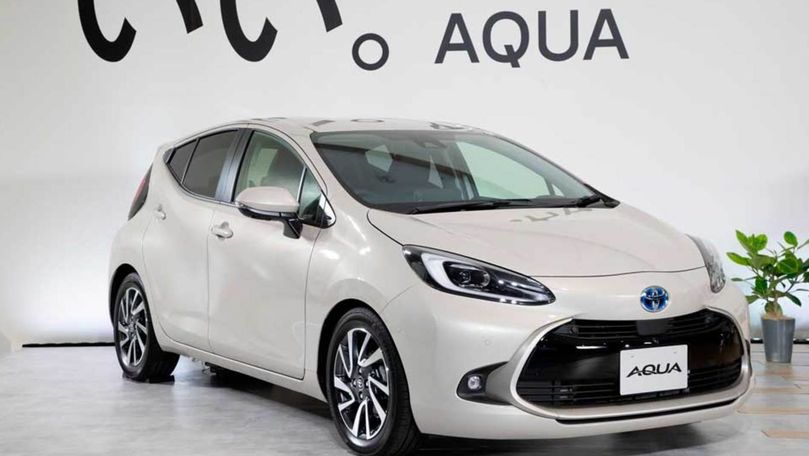 Представлен гибрид Toyota Aqua с расходом топлива 2.8 л на 100 км.