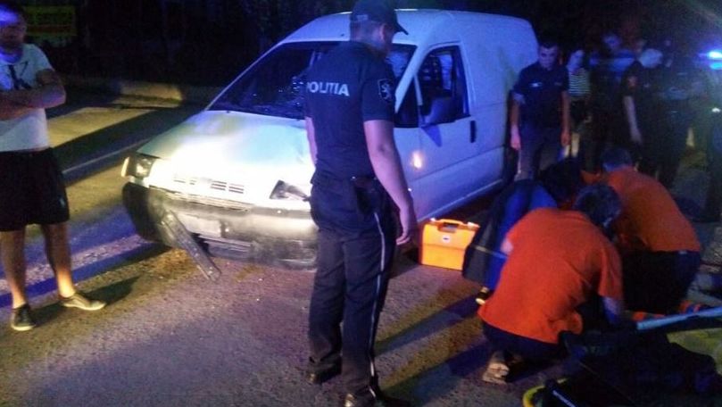 Accident la Bălți: Un pieton, lovit mortal în timp ce traversa strada