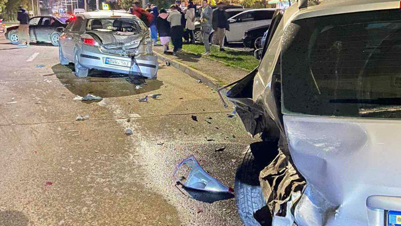 Accident nocturn în Capitală: Un șofer a fugit de la fața locului