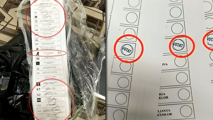 Buletine de vot pre-ștampilate, depistate la o tipografie din Chișinău