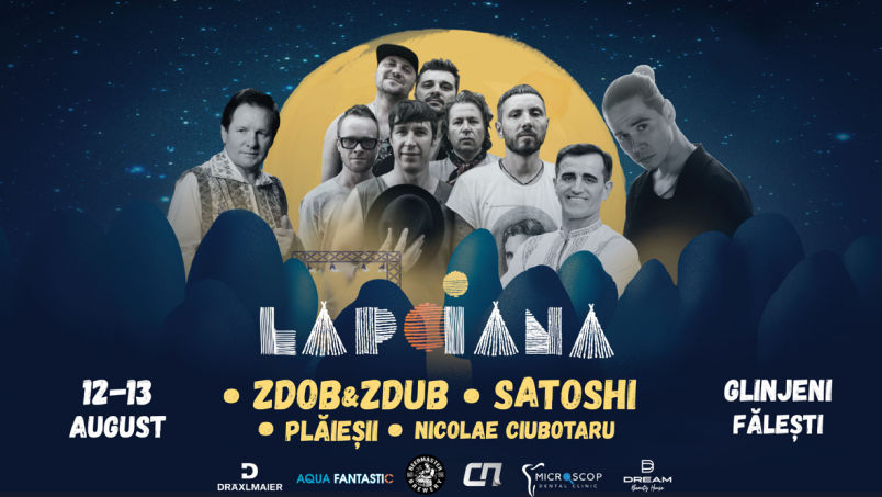 Afisha.md: Festivalul Lapoiana anunță programul pentru 12 și 13 august Ⓟ