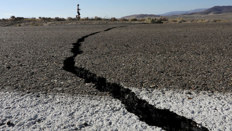 Noi imagini șocante din timpul cutremurului din California de 7,1 grade