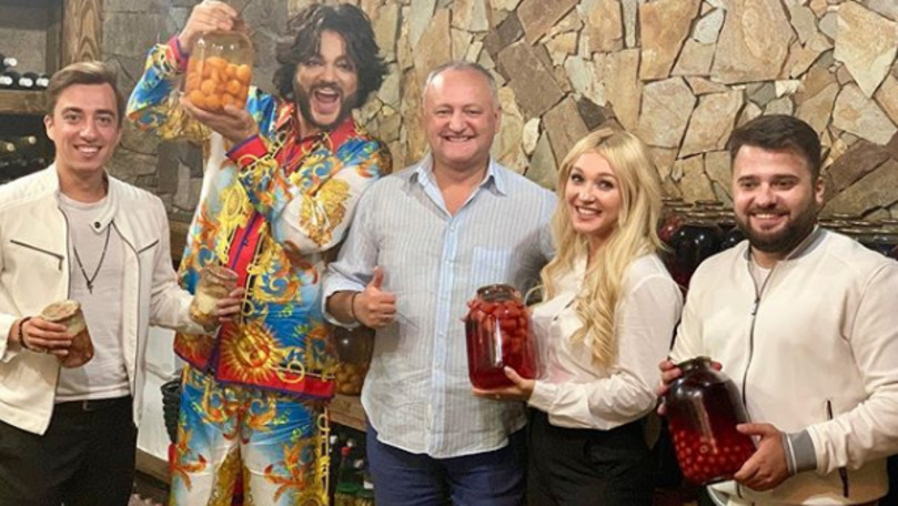 Kirkorov, surprins în beciul reședinței prezidențiale de la Condrița