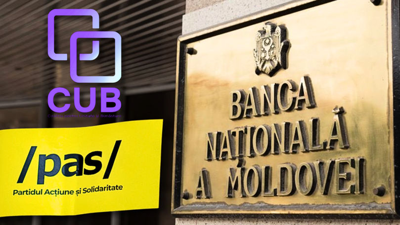 CUB acuză PAS de politizarea BNM: Stabilitatea economică este în pericol