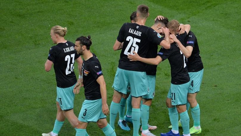 Primul meci din România la EURO 2020: Austria a învins Macedonia de Nord