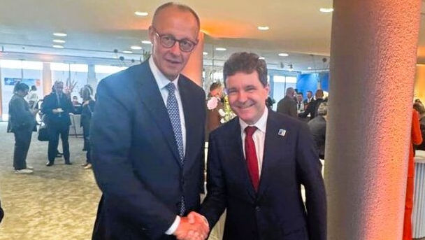 Nicușor Dan, întrevedere cu președintele Steinmeier și cancelarul Merz