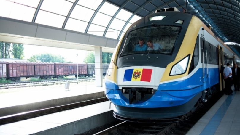 Trenul de pe ruta Iași-Chișinău va circula de 3 ori pe săptămână
