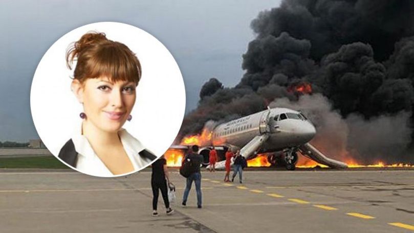 Бывшая молдавская стюардесса, Ника Вишневская, высказала своё мнение о несчастном случае в аэропорту  Шереметьево.