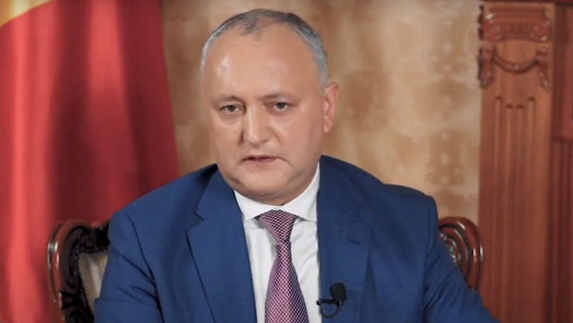 Президент РМ Игорь Додон. 