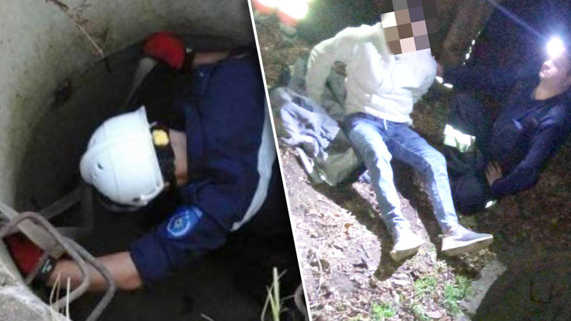 Спасатели вытащили из канализационной шахты 25-летнего жителя Сорок. Коллаж Point.md.