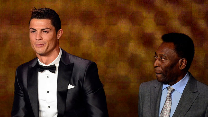 Pele, acuzat că și-a trecut special mai multe goluri decât Ronaldo