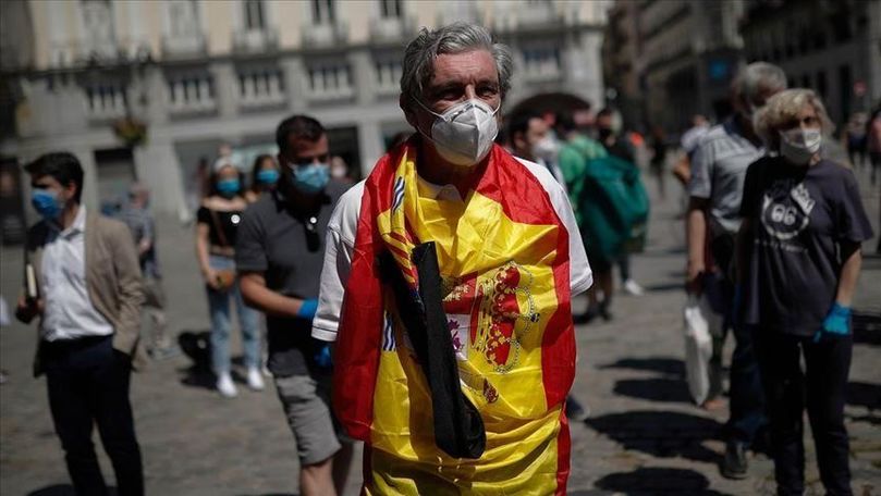 Coronavirus: Record în Spania cu circa 39.000 de noi cazuri în 24 de ore