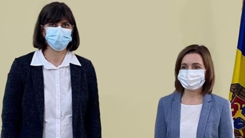 Майя Санду провела встречу с Лаурой Кодруцей Кёвеши.