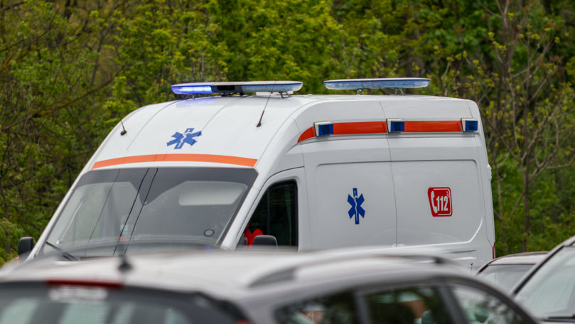 O ambulanță, implicată într-un accident în Capitală. Ce spune Poliția