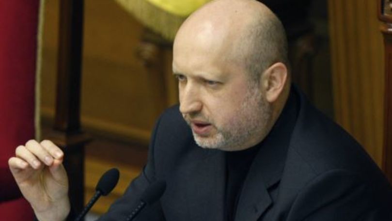 Turcinov: Ucraina nu va discuta niciodată cu marionetele Kremlinului