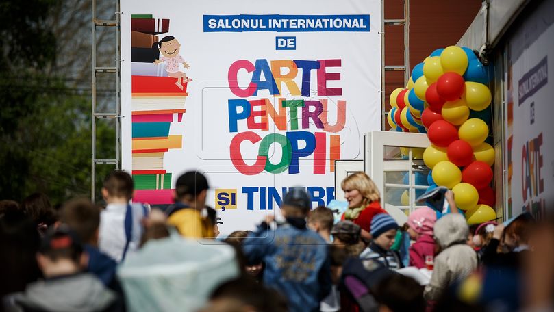 Salonul de Carte pentru Copii și Tineret, inaugurat la Chișinău