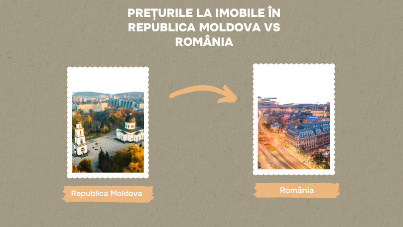 Analiza prețurilor pe piața imobiliară din R. Moldova vs. România