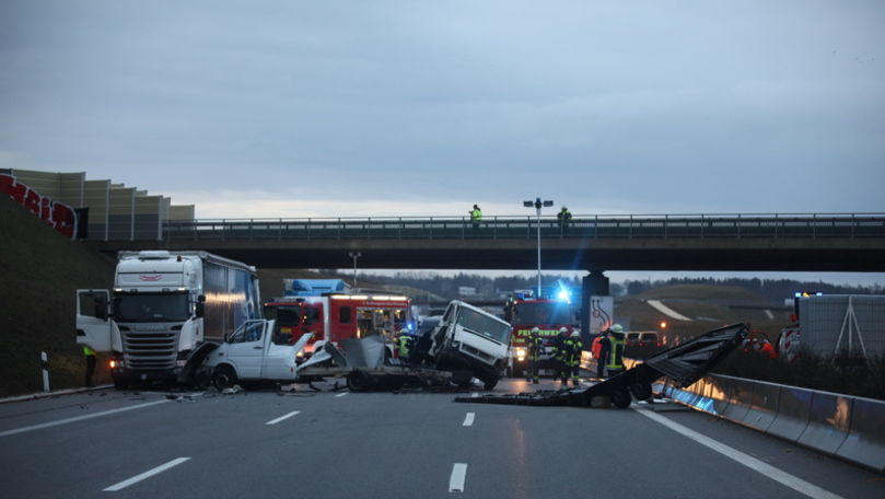 Moldoveni internați într-un spital din Germania în urma unui accident